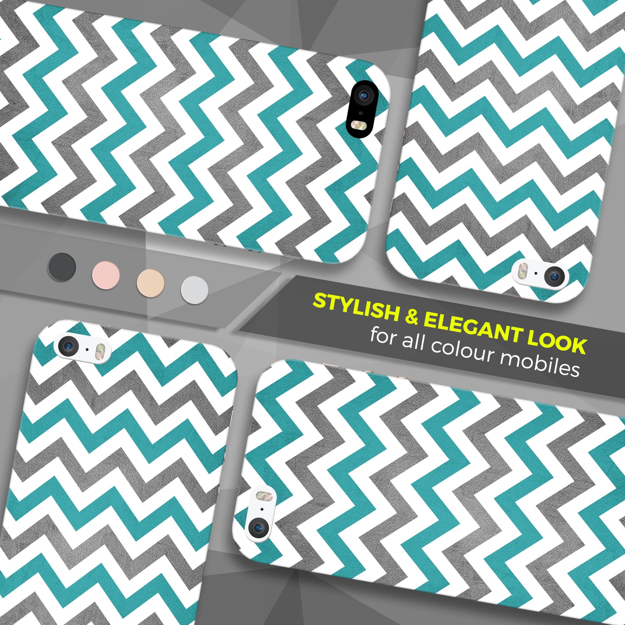 Amazon.com: GlamCase for iPhone 5 / 5s / SE 2016, Case - Chevron